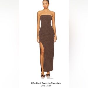 NEW Line & Dot Chocolate Brown Dress